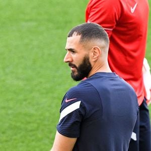 Les joueurs de l'équipe de France de football s'entrainent à Budapest pour l'Euro 2020 le 22 juin 2021.

© Anthony Bibard / FEP / Panoramic / Bestimage