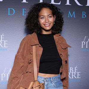 Vaimalama Chaves (Miss France 2019) lors de l'avant-première du film "L'Abbé Pierre - Une vie de combats" au cinéma UGC Normandie à Paris le 10 octobre 2023.

© Denis Guignebourg / Bestimage