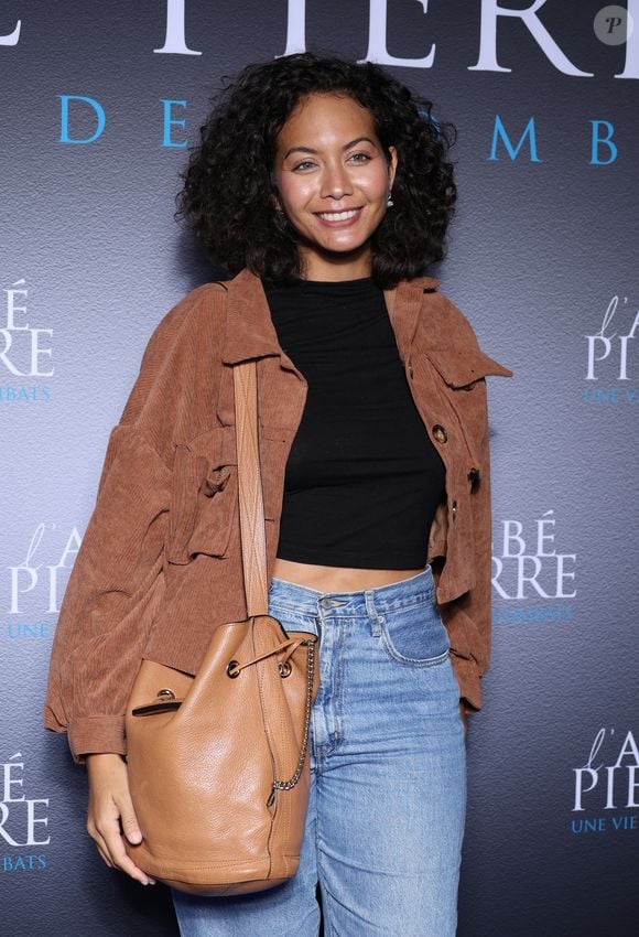 Vaimalama Chaves (Miss France 2019) lors de l'avant-première du film "L'Abbé Pierre - Une vie de combats" au cinéma UGC Normandie à Paris le 10 octobre 2023.

© Denis Guignebourg / Bestimage