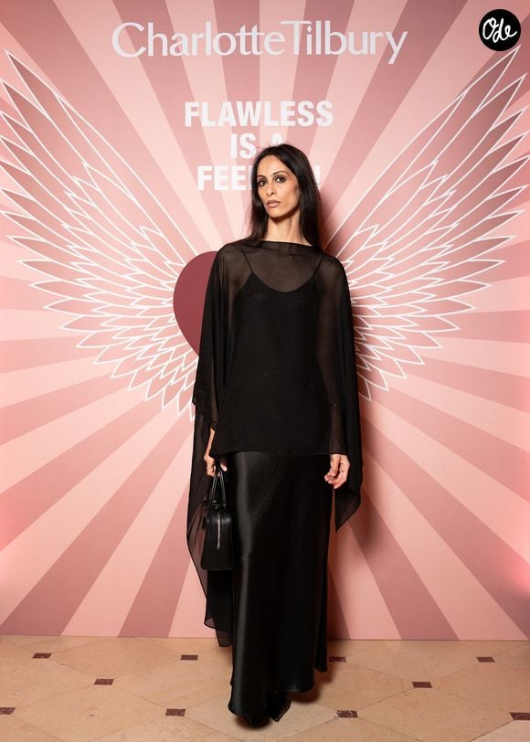 Elle Reem au photocall du dîner intimiste organisé par Charlotte Tilbury dans le cadre de l'événement AFF à Paris, France, le 15 septembre 2026. © Pierrick Rocher/BFA.com/Backgrid/Bestimage