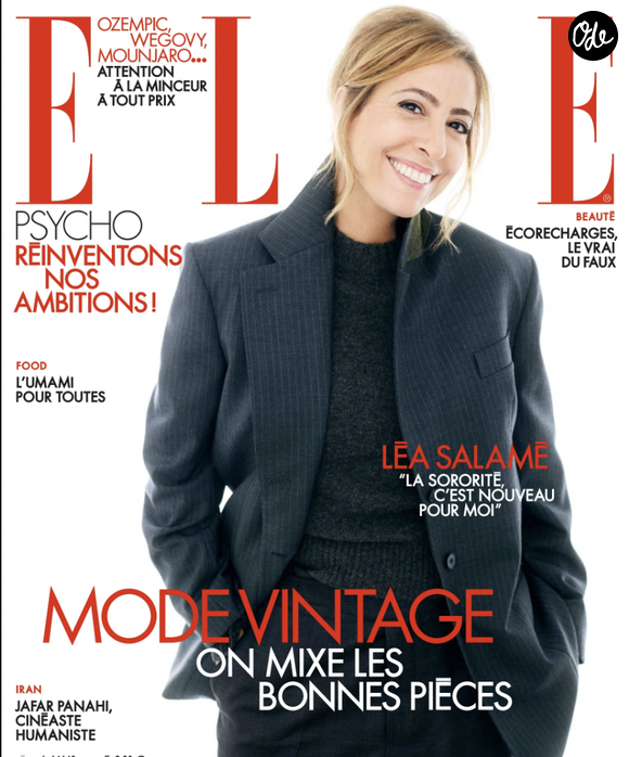 La journaliste y expliquait ne côtoyer aucun homme politique en dehors des plateaux de télévision, à une exception près : "Enfin sauf la personne avec laquelle je vis."

Couverture du magazine ELLE de septembre 2025. © ELLE