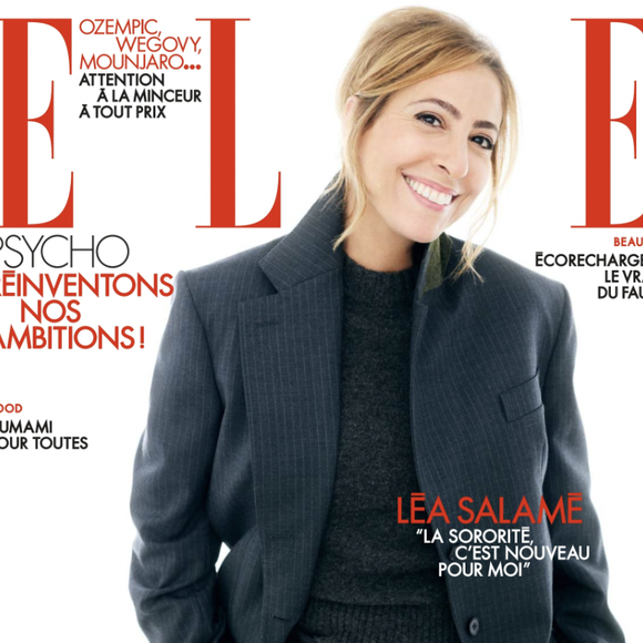 La journaliste y expliquait ne côtoyer aucun homme politique en dehors des plateaux de télévision, à une exception près : "Enfin sauf la personne avec laquelle je vis."

Couverture du magazine ELLE de septembre 2025. © ELLE