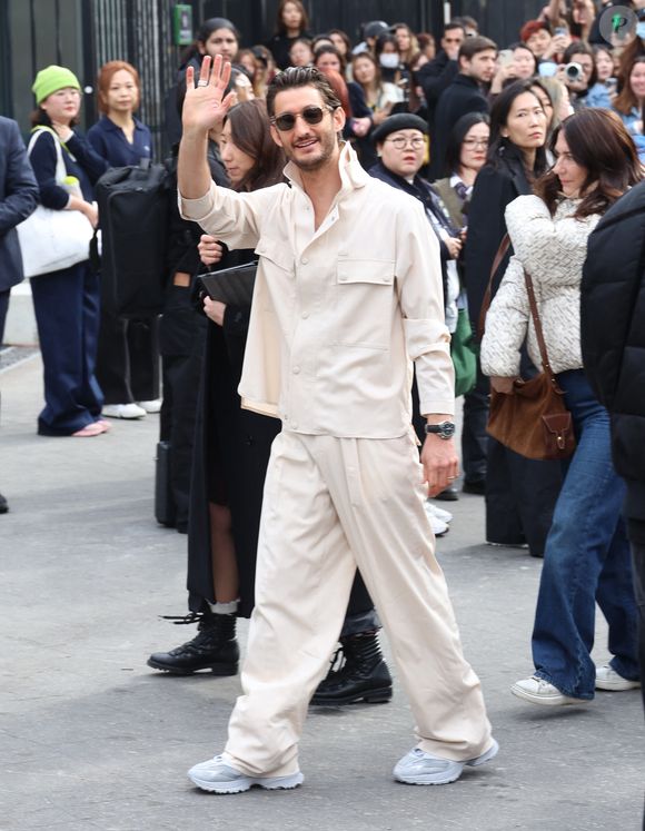 Pierre Niney au défilé Lacoste "Collection Prêt-à-Porter Automne/Hiver 2025-2026" lors de la Fashion Week de Paris (PFW), le 9 mars 2025

© Denis Guignebourg / Bestimage