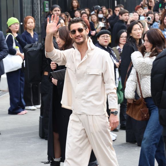 Pierre Niney au défilé Lacoste "Collection Prêt-à-Porter Automne/Hiver 2025-2026" lors de la Fashion Week de Paris (PFW), le 9 mars 2025

© Denis Guignebourg / Bestimage
