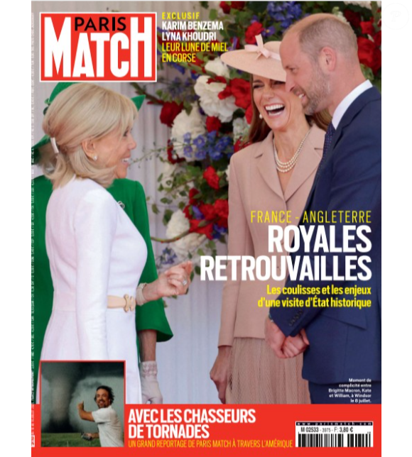 Couverture "Paris Match" du jeudi 10 juillet 2025