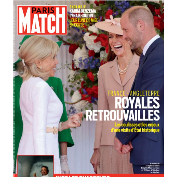 Couverture "Paris Match" du jeudi 10 juillet 2025