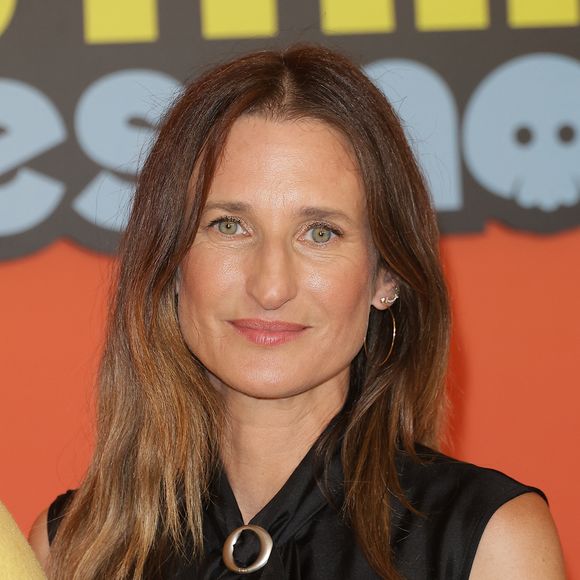 Camille Cottin prête sa voix dans ce nouveau film.

Camille Cottin - Première du film "Des Minions et des Monstres" au cinéma le Rex à Paris le 23 mars 2026. © Coadic Guirec/Bestimage