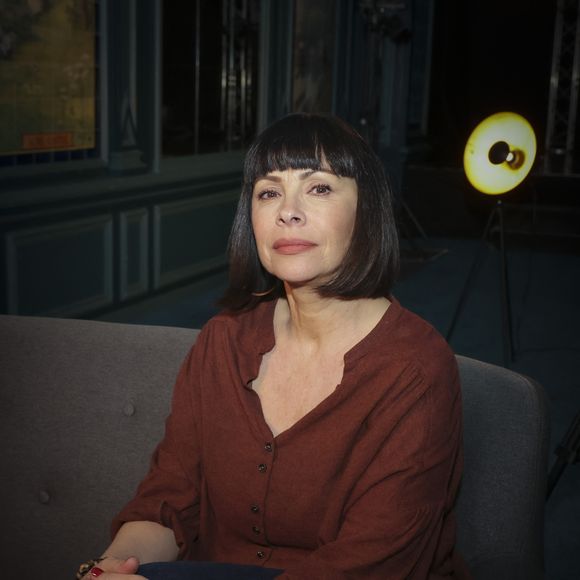 Exclusif - Mathilda May - Enregistrement de l'émission "OlympiaScope", présentée par B.Montiel et diffusée le 4 septembre sur Olympia TV, une chaîne du groupe Canal+ et en replay sur myCANAL. Le 23 avril 2024
© Jack Tribeca / Bestimage