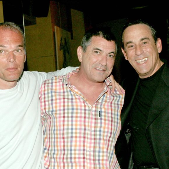 Thierry Ardisson et Laurent Baffie fêtent les 50 ans de Jean-Marie Bigard.
Crédit : COADIC GUIREC / BESTIMAGE