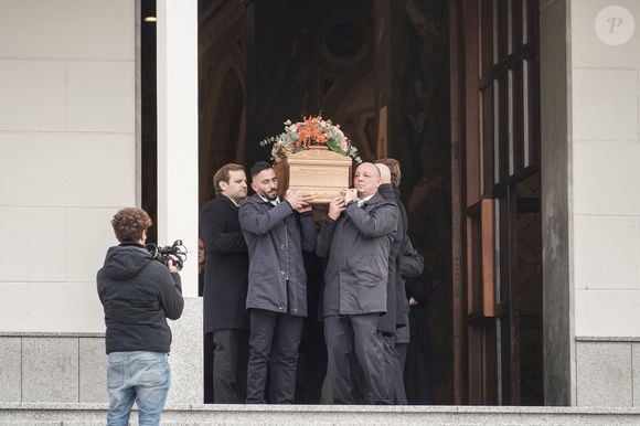 Obsèques de Fernanda Biffi Casiraghi (99 ans), mère de Stefano Casiraghi, à Fino Mornasco, Italie, le 9 décembre 2024. © Emanuele Roberto De Carli/IPA via ZUMA Press/Bestimage