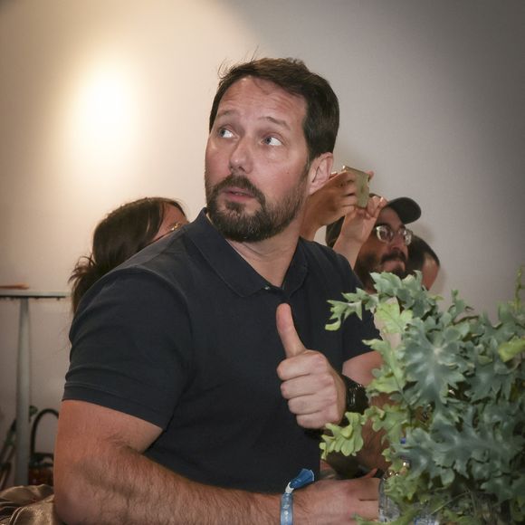 Thomas Pesquet lors du Festival du Livre de Paris , France, le 12 avril 2024. © Jack Tribeca / Bestimage