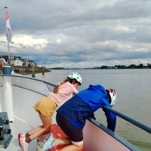 Mère et filles ont parcouru plus de 300 kilomètres à vélo.

Nathalie Péchalat a partagé des images de son séjour en Hollande. Capture d'écran Instagram