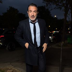 Exclusif - Jean Dujardin - Les célébrités arrivent au dîner du Cinéma du Madame Figaro au restaurant "Gigi" à Paris le 31 mars 2026. © Julien Sarkissian/Bestimage