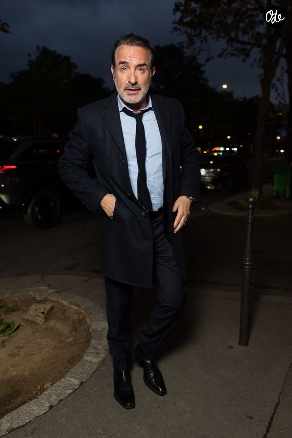 Exclusif - Jean Dujardin - Les célébrités arrivent au dîner du Cinéma du Madame Figaro au restaurant "Gigi" à Paris le 31 mars 2026. © Julien Sarkissian/Bestimage