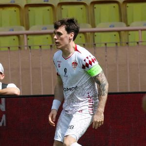 Louis Ducruet - La famille princière de Monaco assiste au match de football Racing Stars Football Cup opposant les pilotes Nazionale Piloti contre les Barbagiuans au stade Louis II à Monaco le 21 mai, 2025. © Claudia Albuquerque/Bestimage