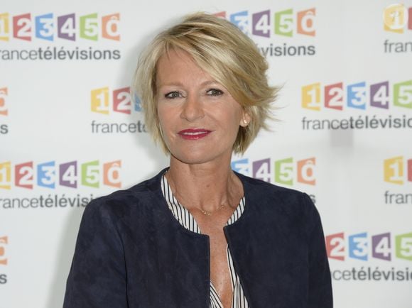 Sophie Davant - Conférence de presse du Téléthon 2015, à France Télévisions à Paris le 4 novembre 2015. Le Téléthon 2015 aura lieu le 4 et le 5 décembre et le parrain de cette édition sera Marc Lavoine. © Coadic Guirec / Bestimage