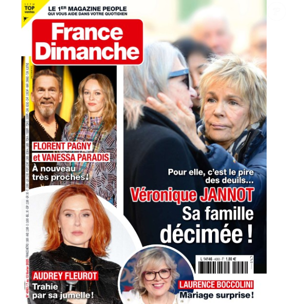 Couverture "France Dimanche" du vendredi 7 février 2025