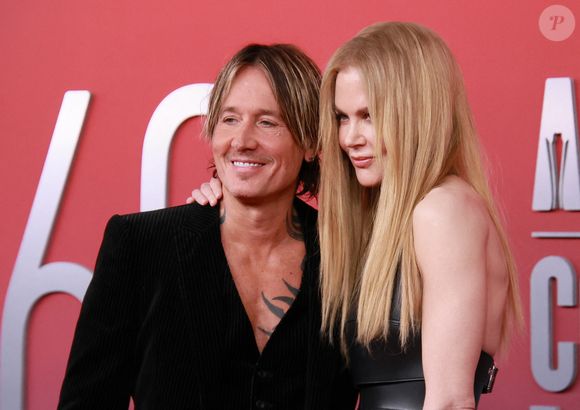 Keith Urban et Nicole Kidman au photocall de la 60ème cérémonie des "Country Music Awards" à Frisco @Photo Press Service / BESTIMAGE
