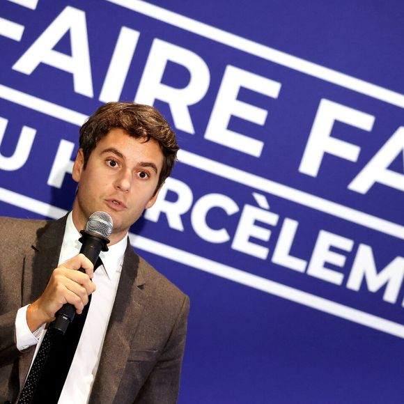 Ils ont notamment évoqué leurs traumatismes communs dans une interview accordée au magazine Gala le jeudi 23 janvier 2025

Gabriel Attal - G.Attal lance sa fondation "Faire Face", contre le harcèlement scolaire, au Philanthro-Lab à Paris, le 6 novembre 2024.
© Dominique Jacovides / Bestimage