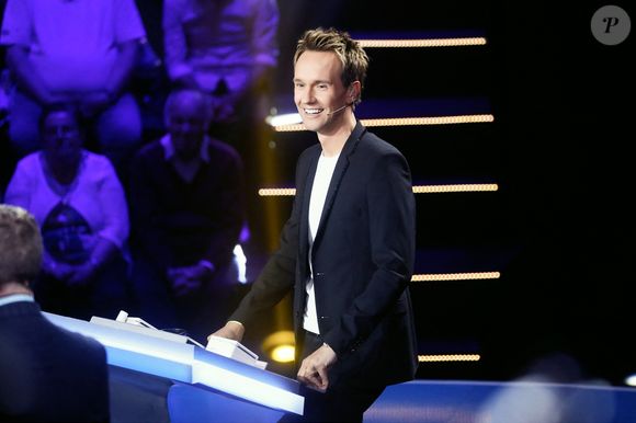 Exclusif - Cyril Féraud - Enregistrement de l'émission "Le Quiz des Champions" aux Studios 130 à Saint-Denis, présentée par C.Féraud et diffusée le 1er février 2025 sur France 2, à Paris, France, le 5 juin 2024. © Christophe Clovis/Bestimage