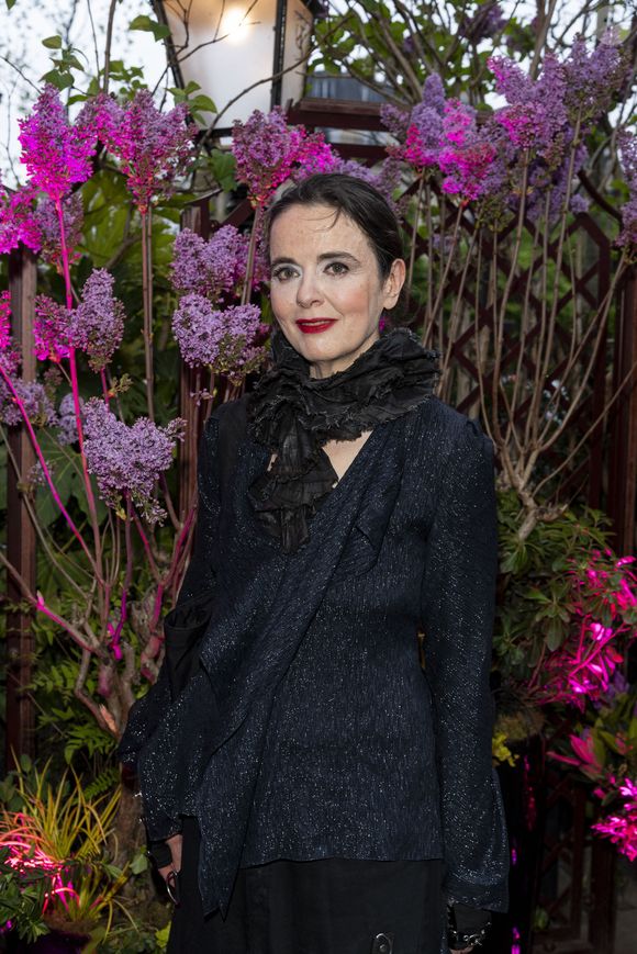 Amélie Nothomb - Remise du prix littéraire "La Closerie des Lilas" à la Closerie des Lilas à Paris le 12 avril 2022. © Pierre Perusseau/Bestimage