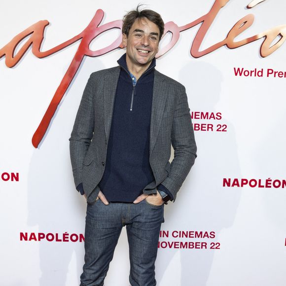 Julian Bugier - Avant-première mondiale du film "Napoléon" à la Salle Pleyel à Paris le 14 novembre 2023. © Olivier Borde / Bestimage