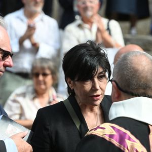 Liane Foly - Obsèques de la chanteuse et pianiste française Marie-Paule Belle, en l'église Saint-Roch à Paris le 3 aout 2026. Elle est décédée d'un cancer du sein à l'âge de 80 ans, le 25 juillet 2026, à Neuilly-sur-Seine. Agence / Bestimage