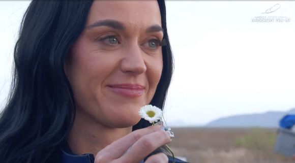 Picture MUST credit: Blue Origin
 Pop star Katy Perry and Lauren Sanchez , the fiancée of Amazon billionaire Jeff Bezos, amongst the six women in a space flight aboard the Jeff Bezos Blue Origin rocket .
Blue Origin's 11th human flight, NS-31, lifted off from Site One in West Texas for the trip in 
The six women are: former NASA rocket scientist Aisha Bowe, 38; bioastronautics researcher and civil rights activist Amanda Nguyen, 38; TV journalist Gayle King, 70, Pop star Perry , 40,  film producer Kerianne Flynn , 35, and journalist Sánchez, 55.
Jeff Bezos was there to see the woman safely into their New Shepard capsule before take-off.
The woman experienced four minutes of weightlessness.
During the roughly 10-minute flight, the crew flew just above the Kármán line, an invisible boundary at an altitude of 62 miles / 100 km widely accepted as the edge of space, before the capsule descended under parachutes and landed in the Texas desert.

Picture supplied by JLPPA