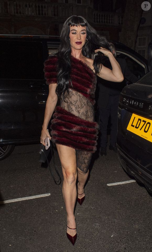 Katy Perry et Orlando Bloom arrivent dans un club privé à Londres.12 décembre 2024.

©GOFF INF / BESTIMAGE