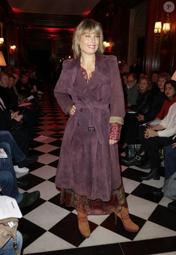 Exclusif - Mélanie Page - Défilé rétrospectif Nathalie Garçon à l'occasion de ses 35 ans de sa marque lors d'une closing party à l'hôtel Raphael à Paris le 19 novembre 2024. © Coadic Guirec/Bestimage