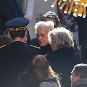 Bernard d'Ormale, le veuf de B.Bardot - Obsèques de Brigitte Bardot en l'église Paroissiale Notre-Dame-de-l'Assomption de Saint-Tropez, le 7 janvier 2026. © Cyril Hiely / Nice Matin / Bestimage