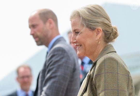 Le prince William et Sophie Rhys-Jones - Le prince de Galles, connu sous le nom de duc de Cornouailles lorsqu'il est en Cornouailles, et la duchesse d'Édimbourg assistent au Royal Cornwall Show au Royal Cornwall Showground, Whitecross, Wadebridge. Vendredi 6 juin 2025. Photo by Chris Jackson/PA Wire/ABACAPRESS.COM