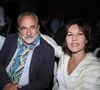 C'est Antoine Duléry qui était à ses côtés.

Antoine Duléry et Mathilde Seigner - Soirée d'ouverture de la 3ème édition du Festival du Cinema Français et de la gastronomie d'Aix-les-Bains le 4 juin 2024. © Denis Guignebourg/BestImage