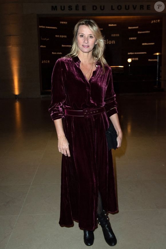 Sarah Poniatowski Lavoine assistant au Grand dîner du Louvre célébrant les 30 ans de la Pyramide au musée du Louvre à Paris, France, le 19 novembre 2019. Photo par Aurore Marechal/ABACAPRESS.COM