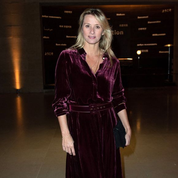 Sarah Poniatowski Lavoine assistant au Grand dîner du Louvre célébrant les 30 ans de la Pyramide au musée du Louvre à Paris, France, le 19 novembre 2019. Photo par Aurore Marechal/ABACAPRESS.COM