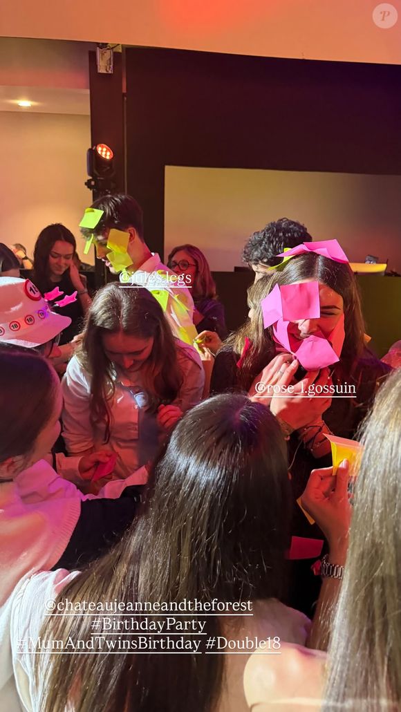 Elodie Gossuin fête l'anniversaire de Rose et Jules 20 décembre 2025 @Instagram