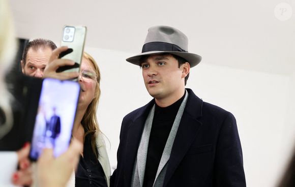 Exclusif - Alain-Fabien Delon lors du cocktail après-spectacle lors de la soirée Ciné-concert symphonique "Alain Delon, le dernier Samouraï" au Palais des congrès à Paris le jour de son anniversaire le 8 novembre 2024.

© Jacovides / Moreau / Bestimage