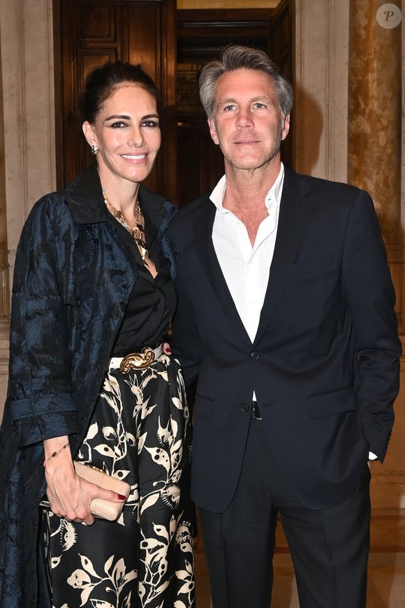 Adriana Abascal et le prince Emmanuel-Philibert de Savoie - Concerto pour la paix de Omar Harfouch dans la chambre de députés à Rome en Italie le 29 avril 2025. © SGP / BESTIMAGE