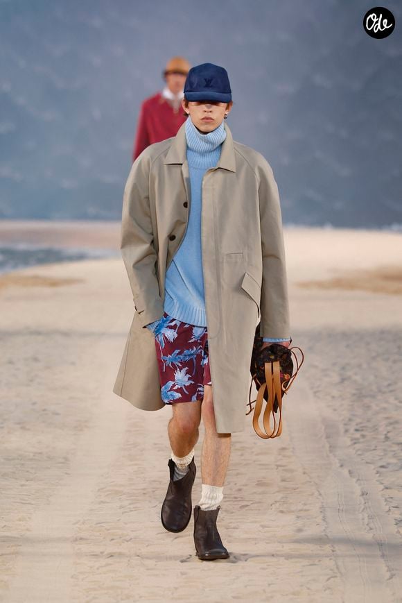 Défilé de mode Louis Vuitton Prêt à Porter Collection Homme Printemps/Été 2027 lors de la Fashion Week de Paris, à la Cité Internationale Universitaire de Paris, France, le 23 juin 2026. © Bestimage