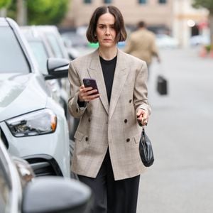 Sarah Paulson est sortie de chez elle après avoir vendu son luxueux mobile home, dont le prix avait été considérablement réduit.
©Backgrid USA / Bestimage