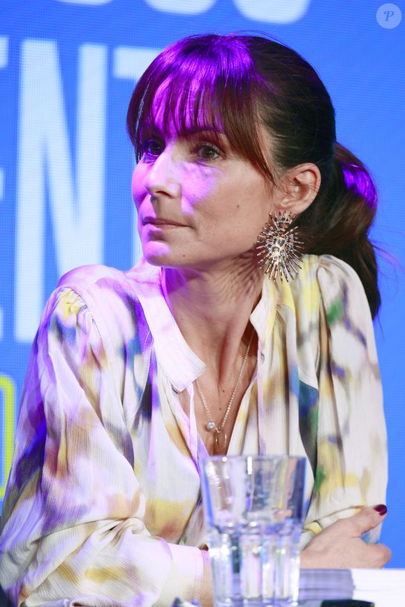 Jennifer Lauret de "Demain nous appartient" lors du festival Séries Mania à Lille

© Chrisotphe Aubert via Bestimage