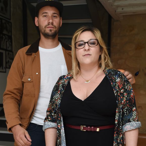 Semi-exclusif - Marilou Berry et son compagnon Alexis (Le Diamantaire artiste street art) - Soirée de lancement de l'appareil photo Instax SQ6 de Fujifilm à l'Instax Square House à Paris le 24 mai 2018. © Giancarlo Gorassini/Bestimage