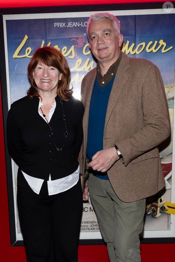 Exclusif - Muriel Mayette-Holtz, Adrien Goetz - Soirée hommage pour le premier anniversaire de la mort de Frédéric Mitterrand en présence de Catherine Deneuve au cinéma du Panthéon à Paris le 24 mars 2025. © Cyril Moreau/Bestimage