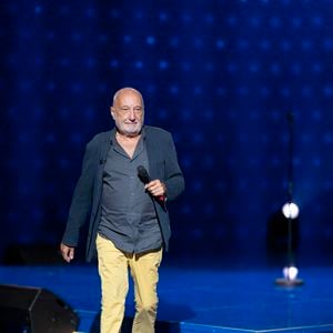 Exclusif - François Berléand lors de l'enregistrement de l'émission "La Boîte à secrets", présentée par F.Bollaert et diffusée le 26 septembre 2025 sur France 3, dans les studios du Lendit à Saint-Denis, Seine Saint-Denis, France, le 8 septembre 2025. © Pierre Perusseau/Bestimage