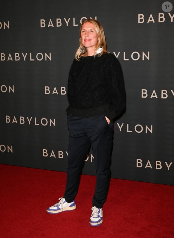 Agathe Lecaron à la première du film "Babylon" au cinéma Le Grand Rex à Paris, France, le 14 janvier 2023. © Coadic Guirec/Bestimage