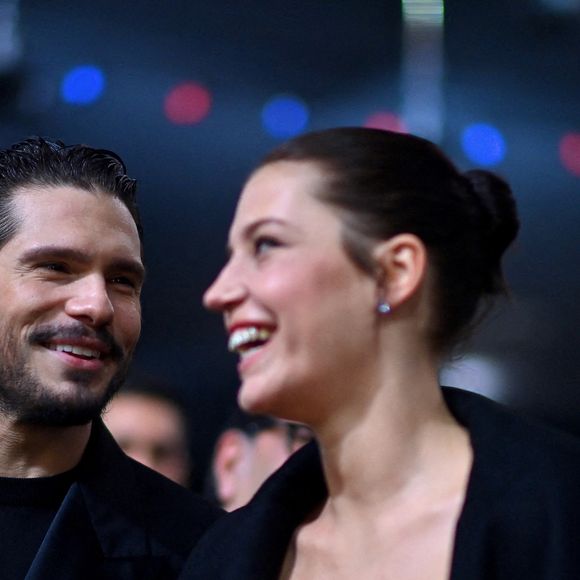 François Civil et Adèle Exarchopoulos lors de la 50e cérémonie des César du cinéma à L'Olympia à Paris, France. Photo by Franck Castel/ABACAPRESS.COM