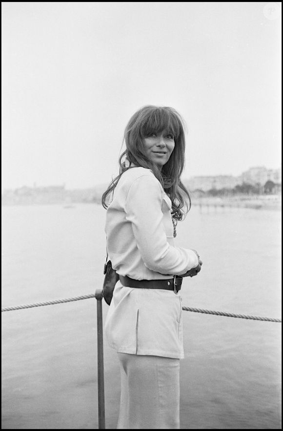 Rétro - Décès de l'actrice italienne Lea Massari - Archives - Lea Massari au Festival de Cannes en 1971. DANIEL ANGELI / BESTIMAGE