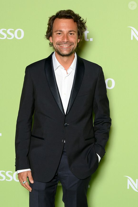 Bertrand Chameroy - Soirée Nespresso x Brut 2025 lors du 78ème Festival de Cannes à La Plage Nespresso le 15 mai 2025. © Lionel Urman/Bestimage