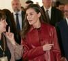 Et lorsqu'elle est interrogée sur cette journée de grève qu'elle semble s'octroyer chaque année, la femme du roi Felipe VI indique seulement un "hasard de calendrier".
Le roi Felipe VI d'Espagne et la reine Letizia assistent à l'inauguration de la 44ème édition de la foire internationale d'art contemporain Arco à Madrid le 5 mars 2025 Dana Press / Bestimage