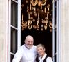 Exclusif - Le célèbre chef étoilé Philippe Etchebest et sa femme Dominique ouvrent un nouveau restaurant "La maison Nouvelle" dans le quartier très branché des Chartrons à Bordeaux, France, le 21 janvier 2022. © Fabien Cottereau/Bestimage